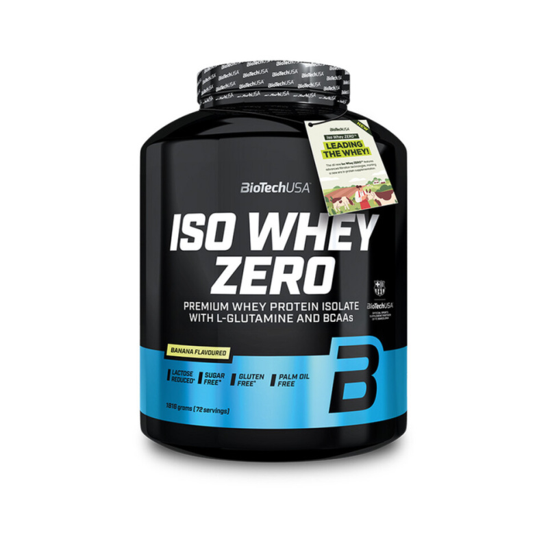 BioTechUSA Iso Whey Zero 1816 g - banán