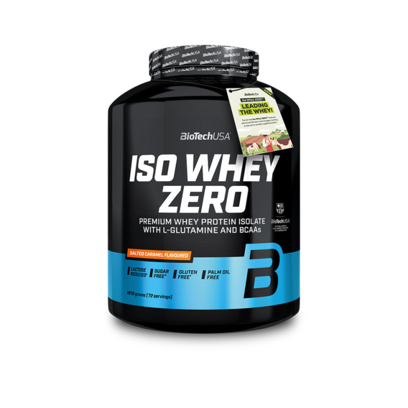 BioTechUSA Iso Whey Zero 1816 g - slaný karamel