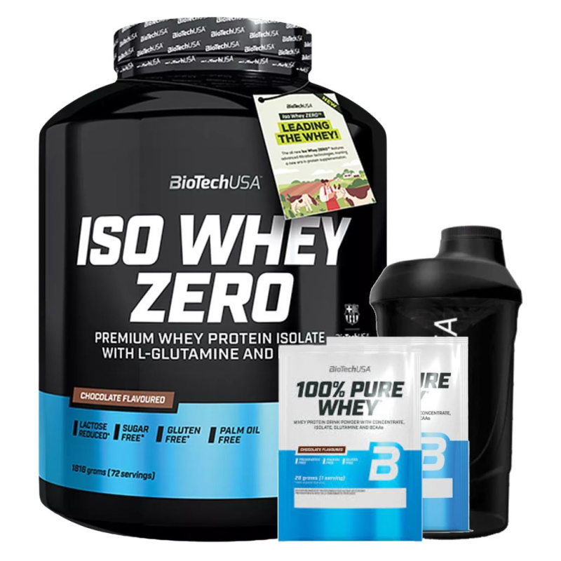 BioTechUSA Iso Whey Zero 1816 g - cafe latte