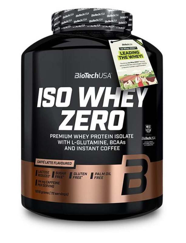 BioTechUSA Iso Whey Zero 1816 g - cafe latte