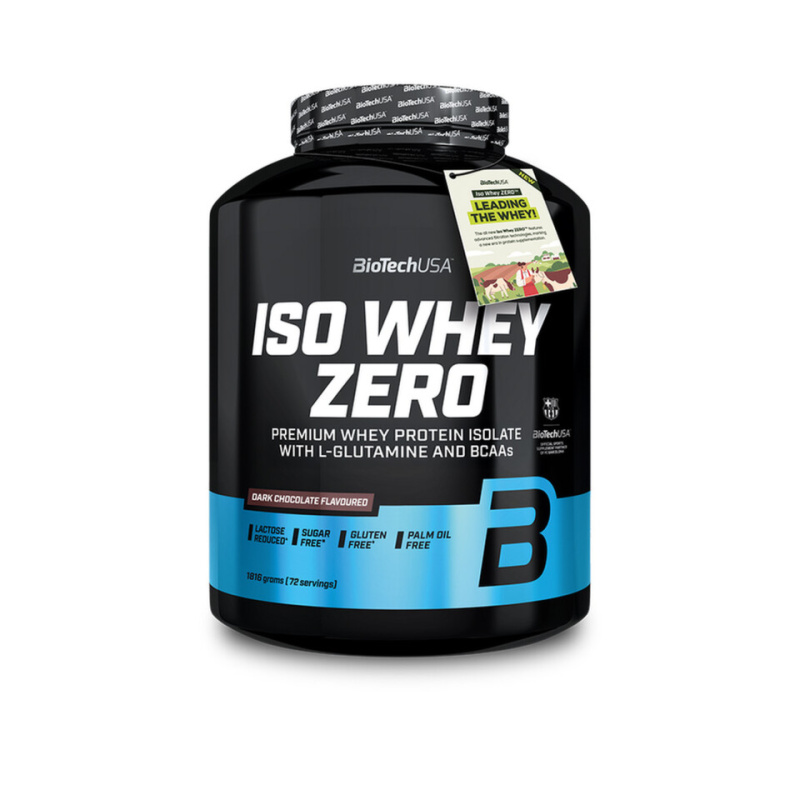 BioTechUSA Iso Whey Zero 1816 g - tmavá čokoláda