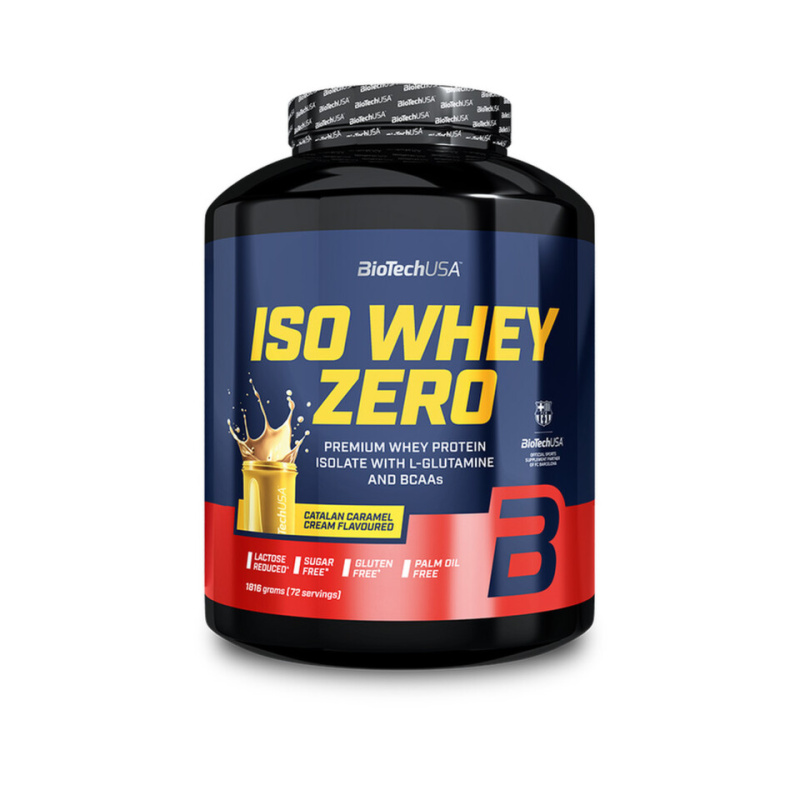 BioTechUSA Iso Whey Zero 1816 g - Catalan Caramel Cream