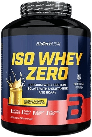 BioTechUSA Iso Whey Zero 1816 g - Catalan Caramel Cream