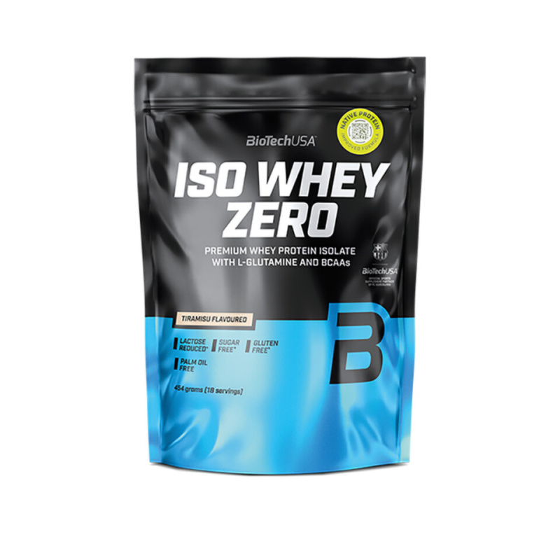 BioTechUSA Iso Whey Zero 454 g - tiramisu