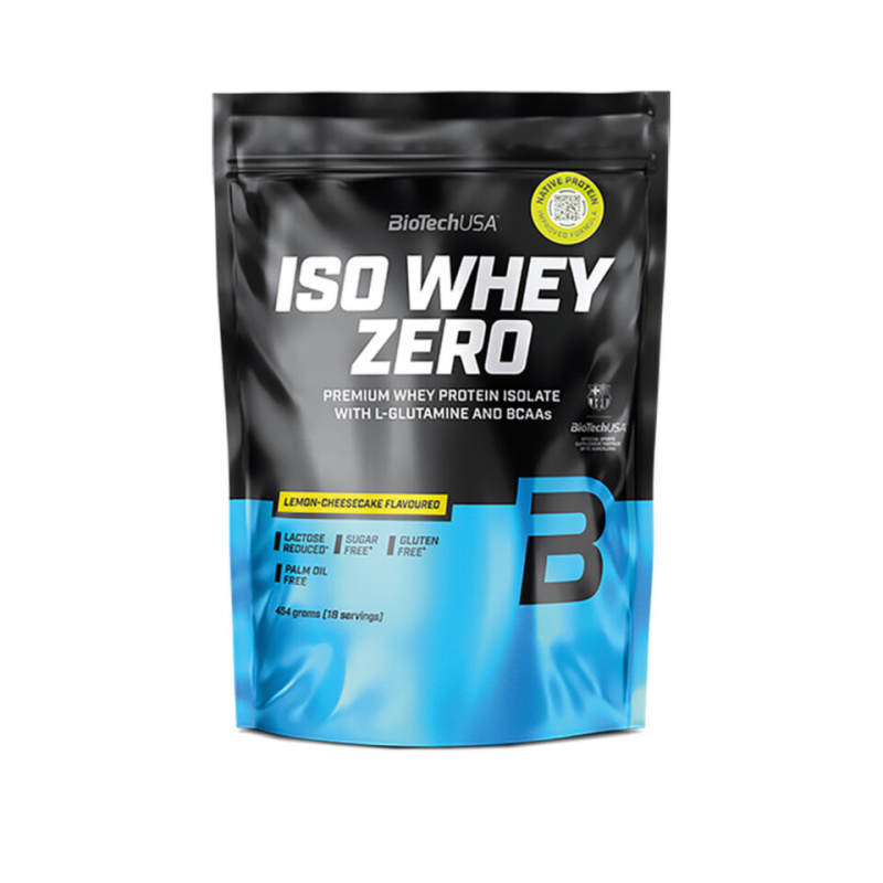 BioTechUSA Iso Whey Zero 454 g - citron/cheesecake