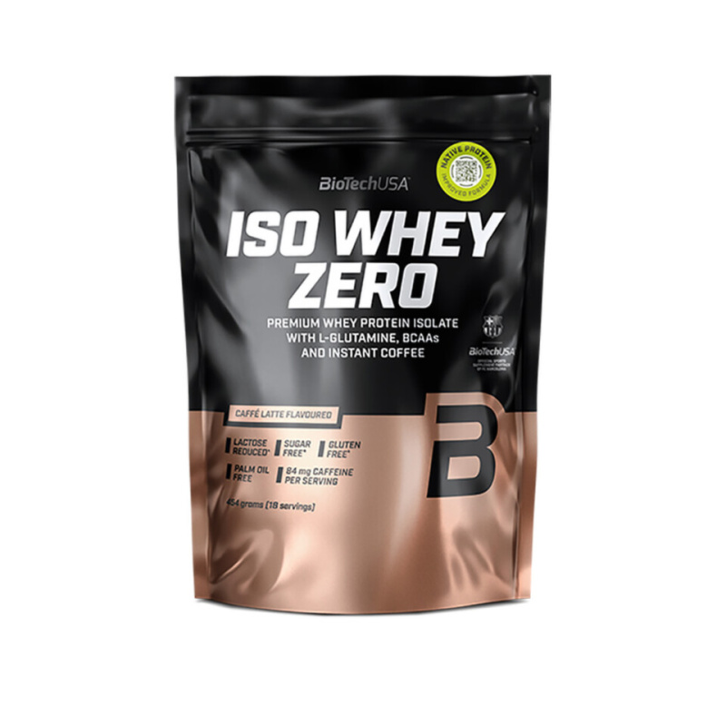 BioTechUSA Iso Whey Zero 454 g - caffe latte