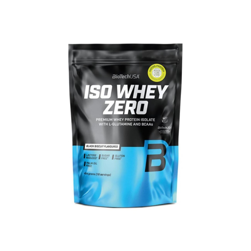 BioTechUSA Iso Whey Zero 454 g - black biscuit