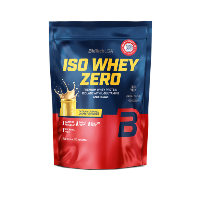 BioTechUSA Iso Whey Zero 454 g - Catalan Caramel Cream