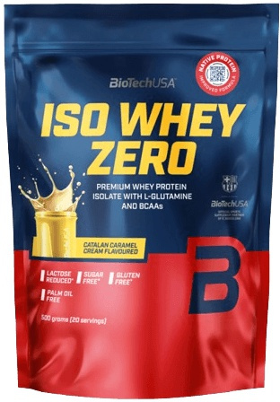 BioTechUSA Iso Whey Zero 454 g - Catalan Caramel Cream