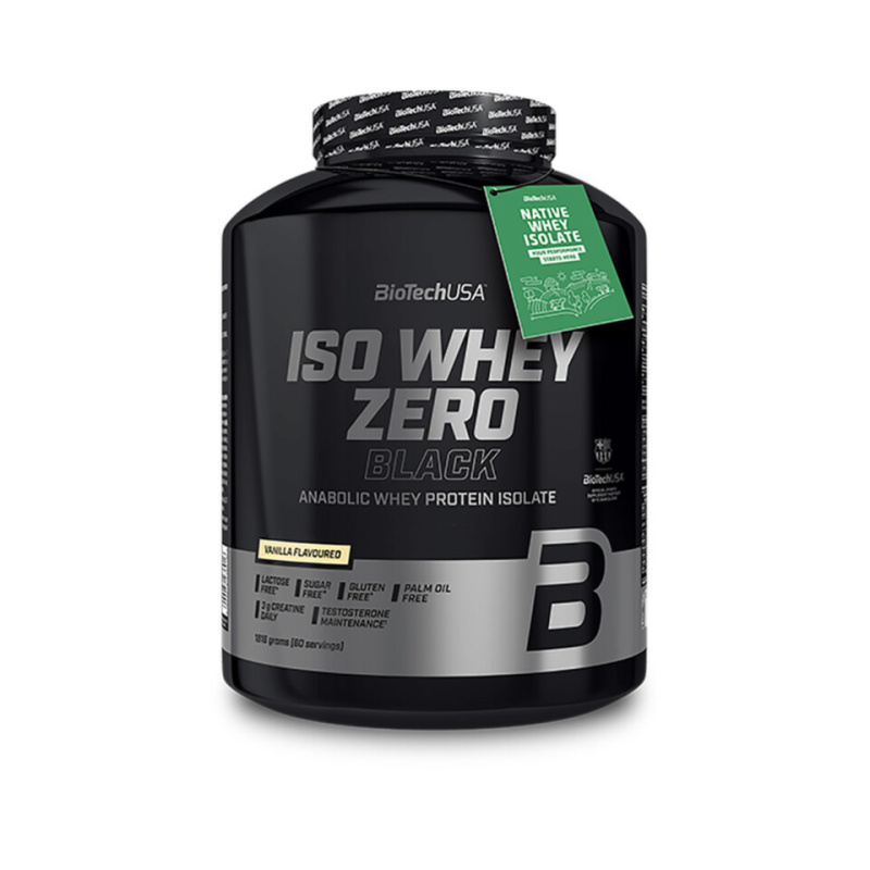 Biotech USA BioTechUSA Iso Whey Zero BLACK 1816 g - vanilka