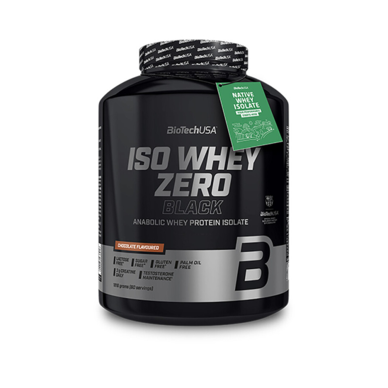 Biotech USA BioTechUSA Iso Whey Zero BLACK 1816 g - čokoláda