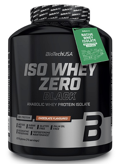 Biotech USA BioTechUSA Iso Whey Zero BLACK 1816 g - jahoda