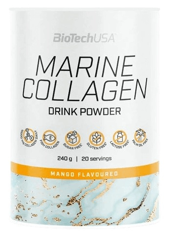 BiotechUSA Marine Collagen 240 g - mango