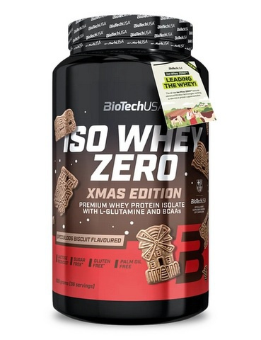 BioTechUSA Iso Whey Zero 908 g - Speculoos Biscuit