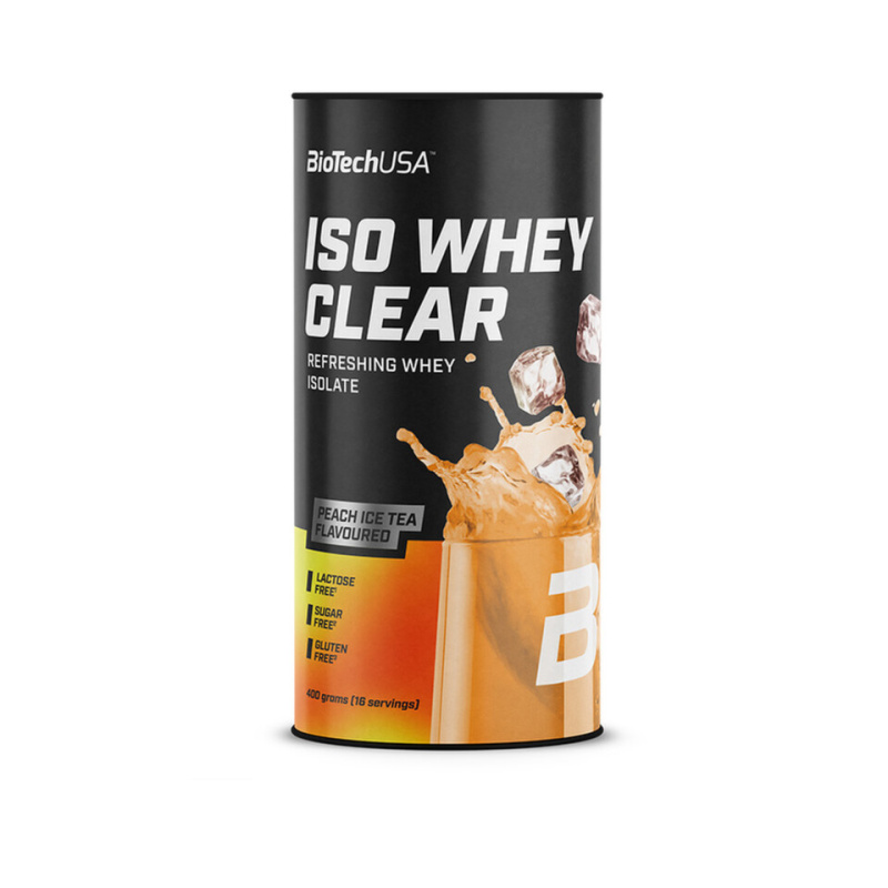BiotechUSA Iso Whey Clear 400 g - Peach Ice Tea
