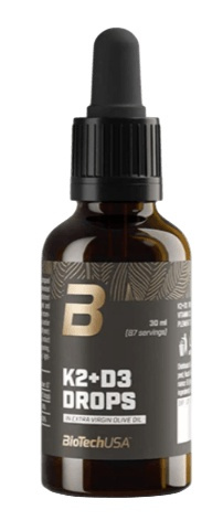 BioTechUSA K2+D3 Kapky 30 ml