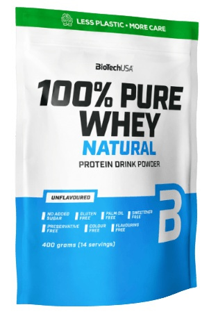 BioTechUSA 100% Pure Whey 400 g - neochucený