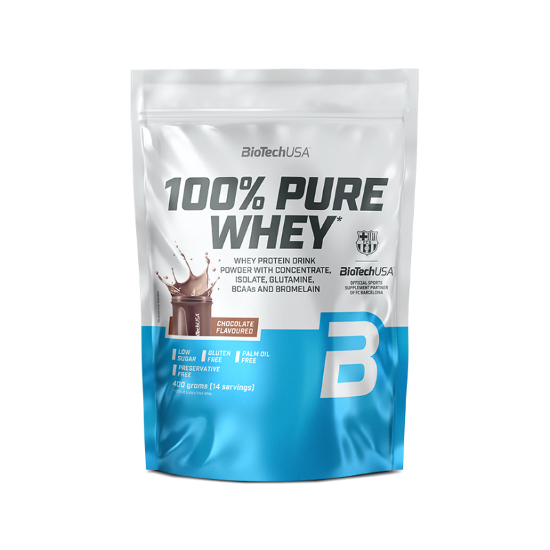 BioTechUSA 100% Pure Whey 400 g - čokoláda