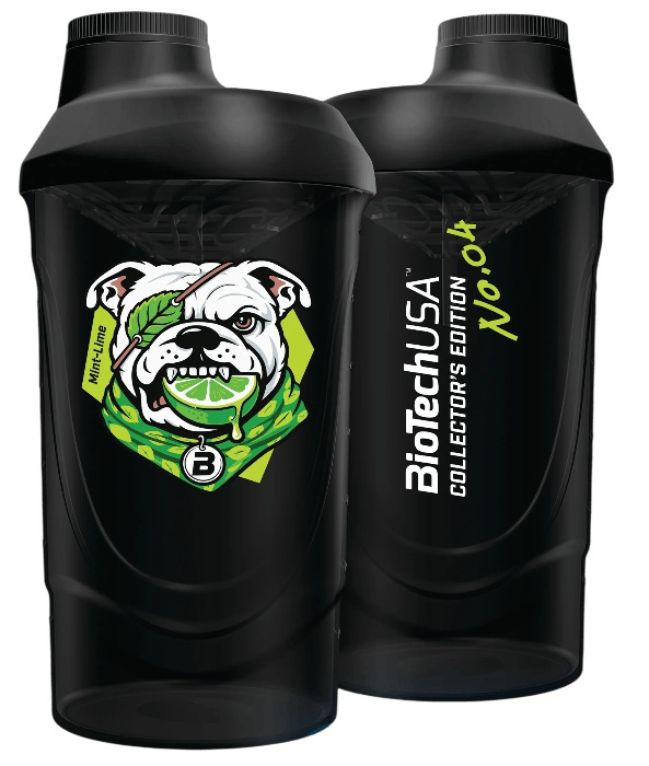BioTechUSA Shaker Limited Edition 600 ml - Mint and Lime 04