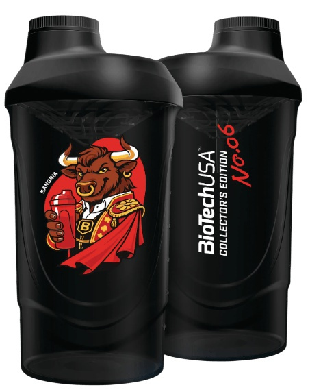 BioTechUSA Shaker Limited Edition 600 ml - Sangria 06