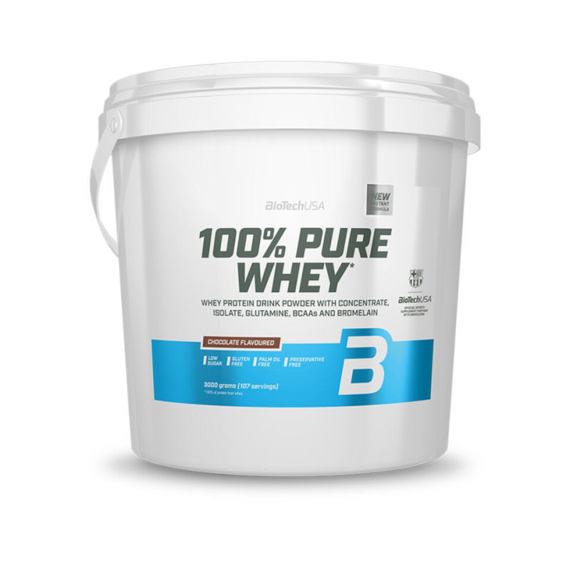 Biotech USA BioTechUSA 100% Pure Whey 3000 g - čokoláda