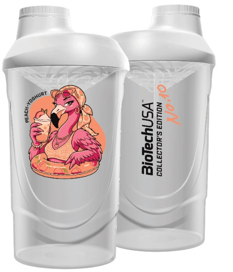 BioTechUSA Shaker Limited Edition 600 ml - Peach-Yoghurt 10