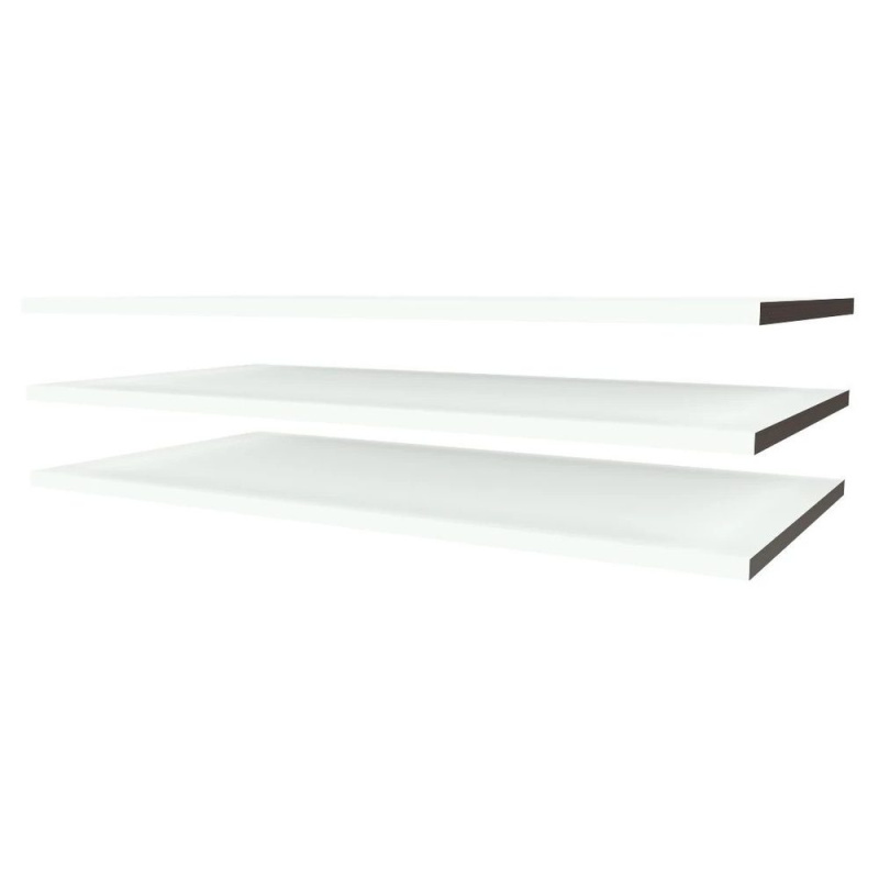 Faktum Poličky 3 ks k třídílné,dvoudílné skříni Sienna White