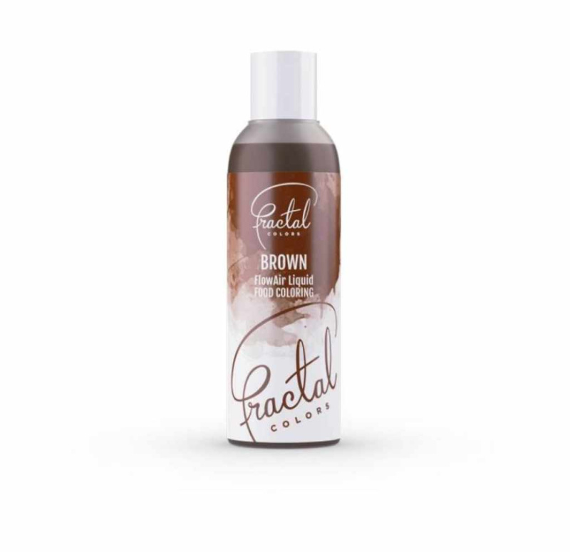 Fractal Colors Fractal Barva do airbrush - hnědá 100ml
