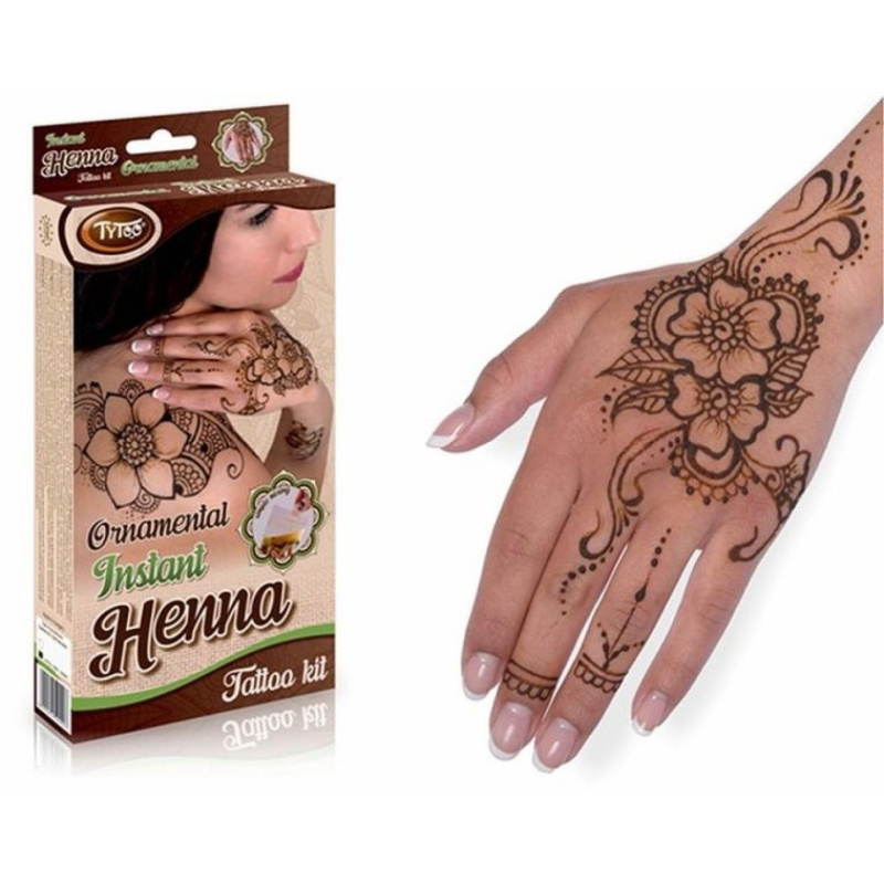 Tytoo henna ornamental