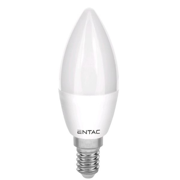 LED žárovka E14 svíčka 6,5W 540lm teplá, ekv. 44W