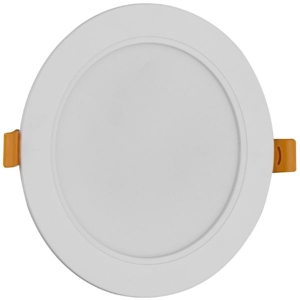 Vestavný LED panel 12W 1250lm, studená, kruhový, 14,5cm