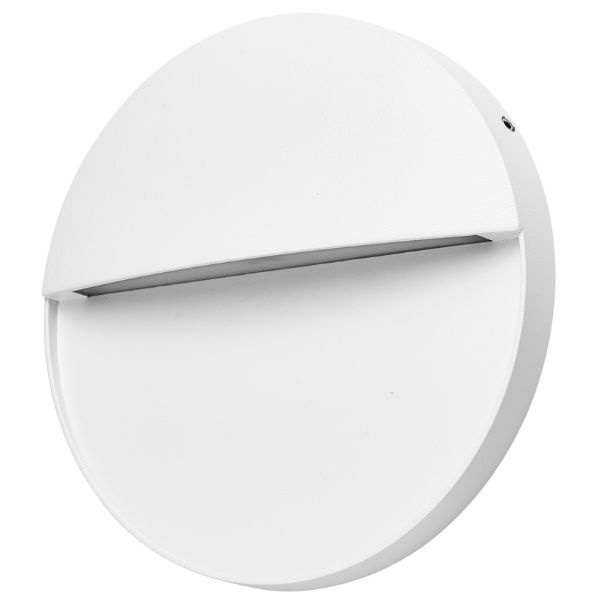 LED venkovní nástěnné svítidlo - osvětlení schodiště Sevilla 16cm, bílé, teplé světlo 6W