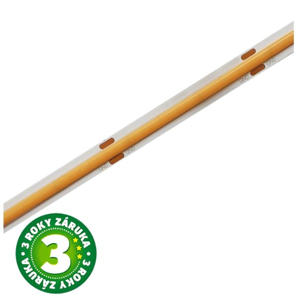 Prémiový LED pásek COB 14W/m, 1400lm/m, voděodolný, denní, délka 5m, 3 roky