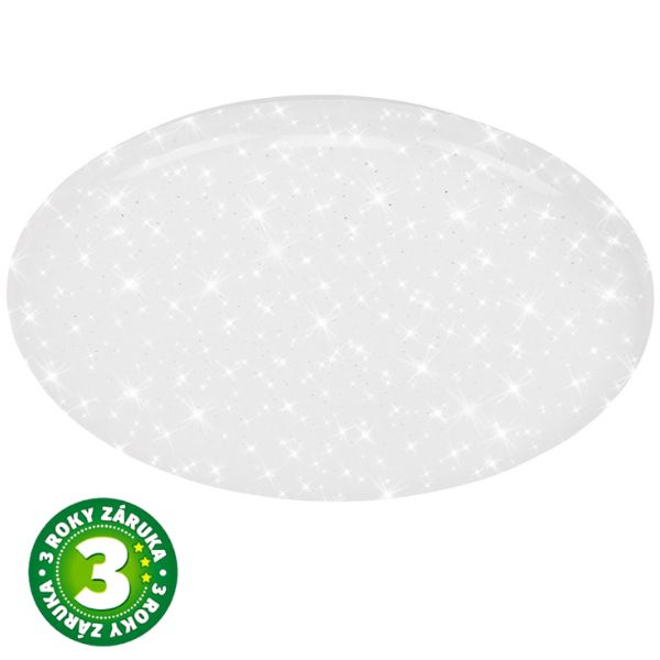 Prémiové led stropní svítidlo Stella 2, 33cm 18W 1600lm denní, 3 roky