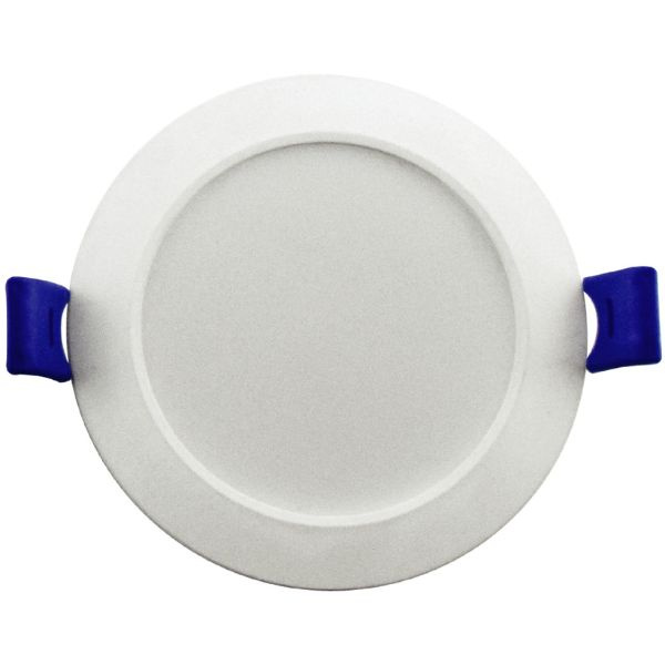 Vestavný LED panel 5W 430lm, studená, kruhový, 9cm