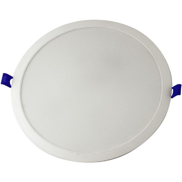 Vestavný LED panel 18W 1820lm, studená, kruhový, 22cm