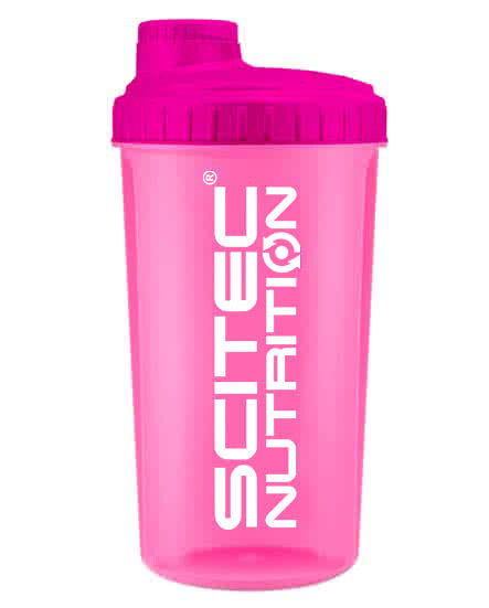 Scitec šejkr 700 ml - neonově růžová