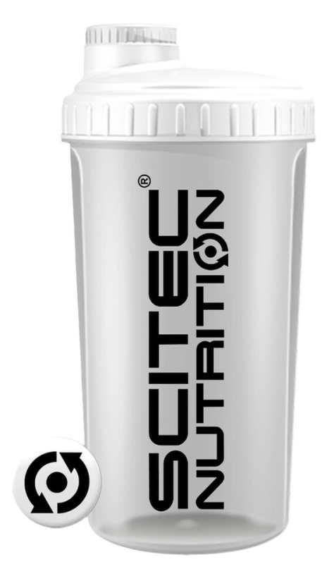 Scitec Nutrition Shaker, 700 ml Bílá
