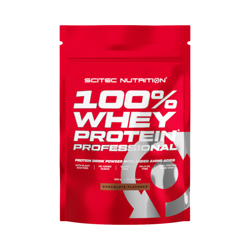Scitec Nutrition 100% Whey Protein Professional, 500 g Příchuť: Čokoláda