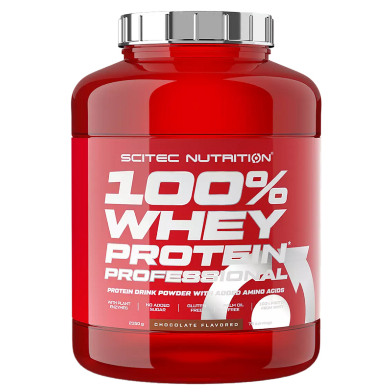 Scitec Nutrition 100% Whey Protein Professional, 30 g Příchuť: Banán