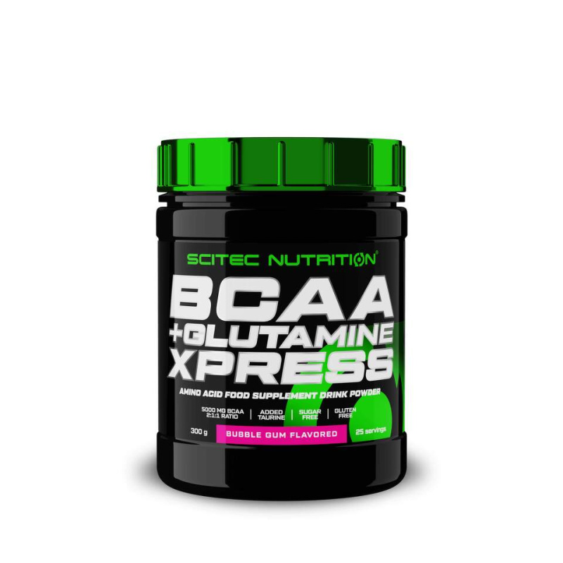 Scitec Nutrition BCAA + Glutamine Xpress, 300 g Příchuť: Žvýkačka