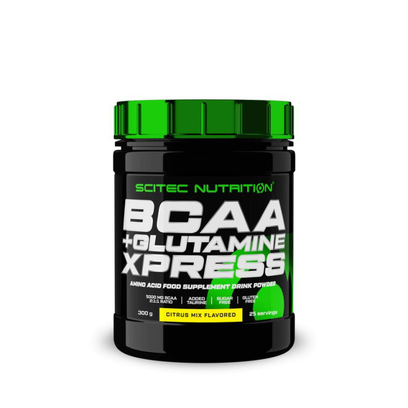 Scitec Nutrition BCAA + Glutamine Xpress, 300 g Příchuť: Citrus Mix
