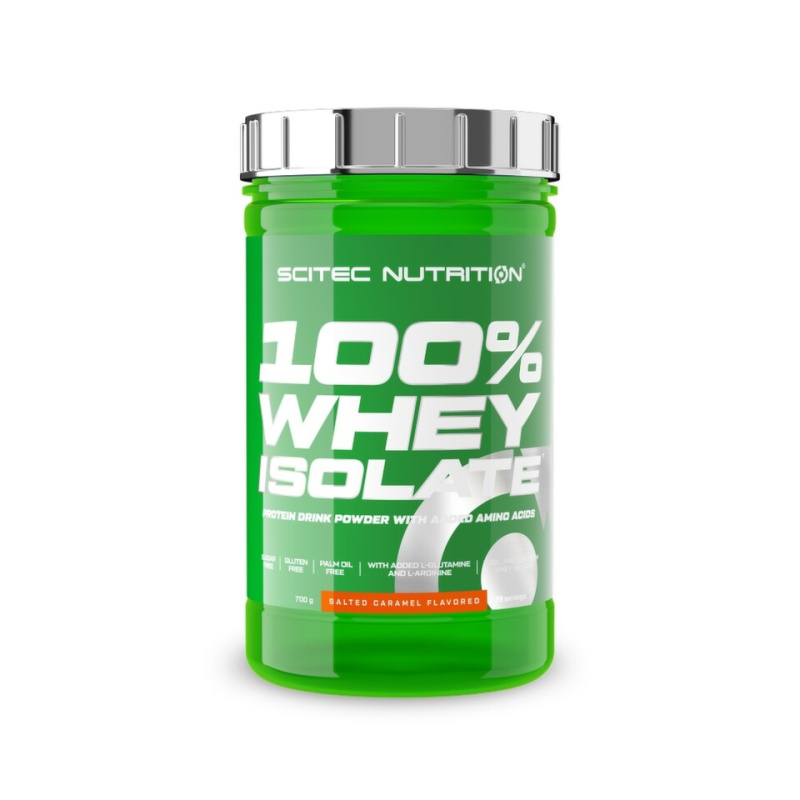 Scitec Nutrition Scitec 100% Whey Isolate 700 g - slaný karamel