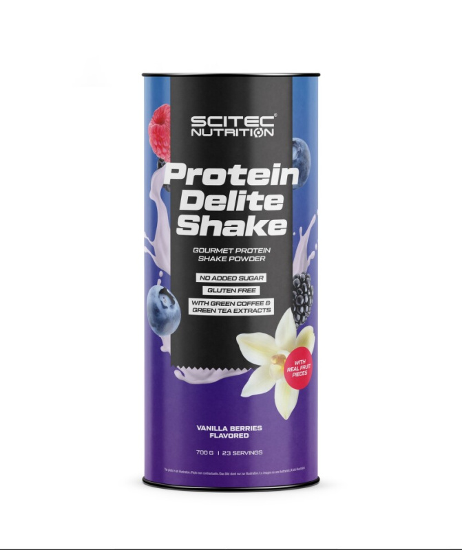 Scitec Nutrition Protein Delite Shake, 700 g Příchuť: Vanilka/Lesní směs