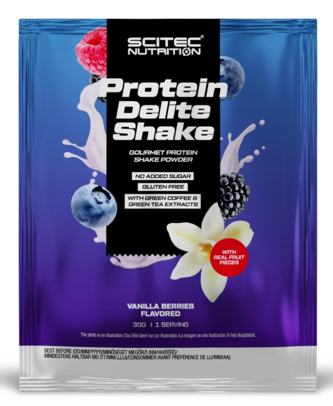 Scitec Nutrition Scitec Protein Delite Shake 30 g - vanilka/lesní ovoce