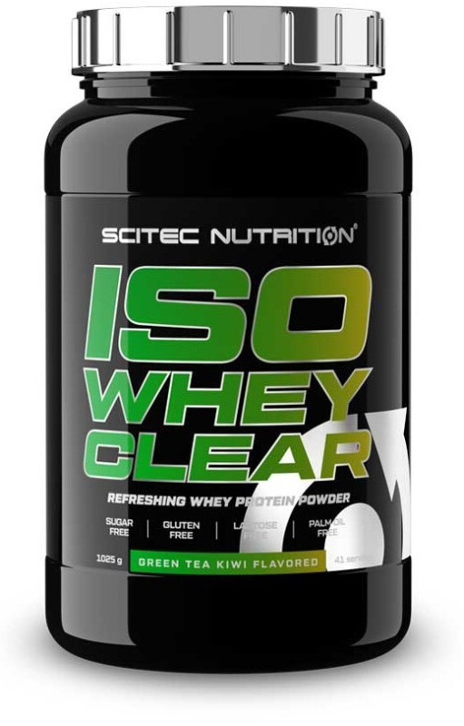 Scitec Nutrition Scitec Iso Whey Clear 1025 g - zelený čaj/kiwi