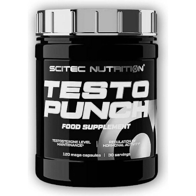 Scitec Nutrition Testo Punch, 120 kapslí