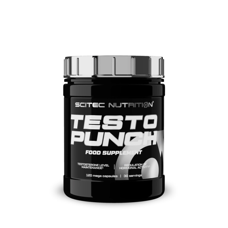 Scitec Nutrition Testo Punch, 120 kapslí