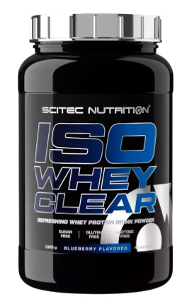 Scitec Nutrition Scitec Iso Whey Clear 1025 g - borůvka