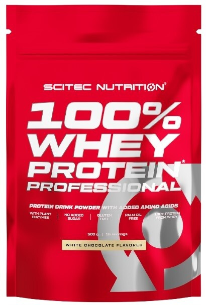 Scitec Nutrition 100% Whey Protein Professional, 500 g Příchuť: Bílá čokoláda